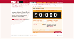 Desktop Screenshot of mimsoil.com